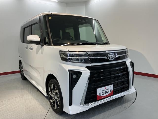 タントカスタムX純正ナビ バックモニター フルセグTV CD DVD USB Bluetooth 両側電動スライドドア 障害物センサー 前席シートヒーター オートライト LEDヘッドライト 電動パーキング キーフリー(愛媛県)の中古車