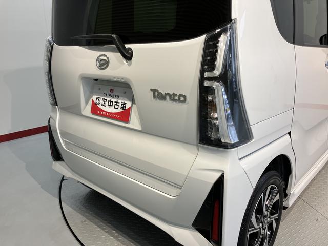 タントカスタムX純正ナビ バックモニター フルセグTV CD DVD USB Bluetooth 両側電動スライドドア 障害物センサー 前席シートヒーター オートライト LEDヘッドライト 電動パーキング キーフリー(愛媛県)の中古車
