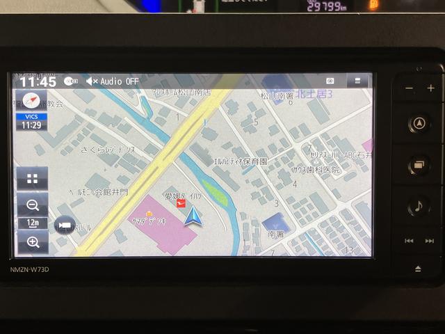 タントカスタムX純正ナビ バックモニター フルセグTV CD DVD USB Bluetooth 両側電動スライドドア 障害物センサー 前席シートヒーター オートライト LEDヘッドライト 電動パーキング キーフリー(愛媛県)の中古車