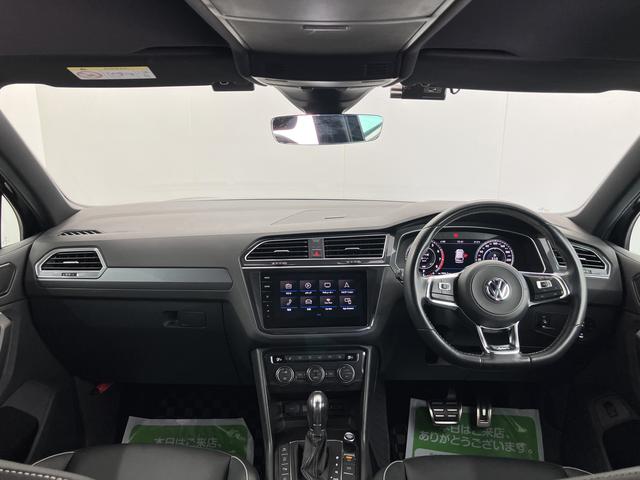 VW ティグアンTSI Rラインプッシュスタート アイドリングストップ コーナーセンサー パークアシスト オートブレーキホールド 電動パーキングブレーキ オートライト LEDヘッドライト アダプティブクルーズコントロール 2WD(愛媛県)の中古車