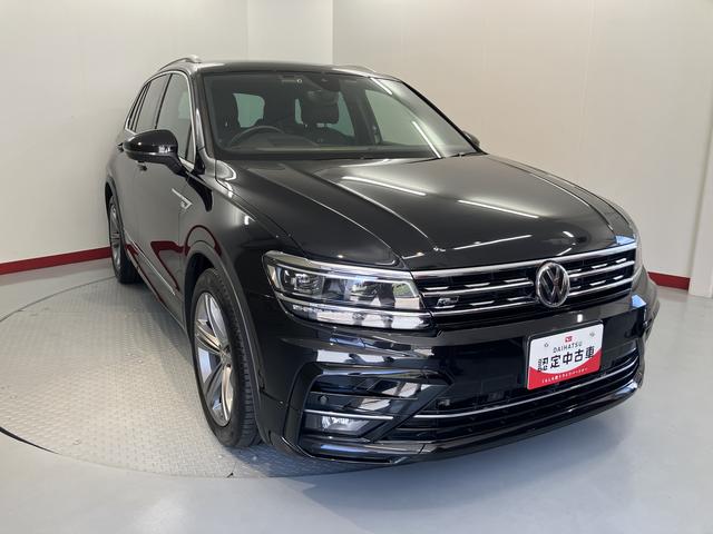 VW ティグアンTSI Rラインプッシュスタート アイドリングストップ コーナーセンサー パークアシスト オートブレーキホールド 電動パーキングブレーキ オートライト LEDヘッドライト アダプティブクルーズコントロール 2WD(愛媛県)の中古車