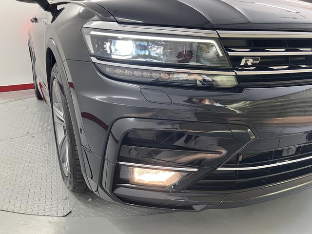 VW ティグアンTSI Rラインプッシュスタート アイドリングストップ コーナーセンサー パークアシスト オートブレーキホールド 電動パーキングブレーキ オートライト LEDヘッドライト アダプティブクルーズコントロール 2WD(愛媛県)の中古車