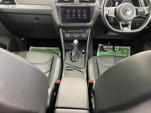 VW ティグアンTSI Rラインプッシュスタート アイドリングストップ コーナーセンサー パークアシスト オートブレーキホールド 電動パーキングブレーキ オートライト LEDヘッドライト アダプティブクルーズコントロール 2WD(愛媛県)の中古車