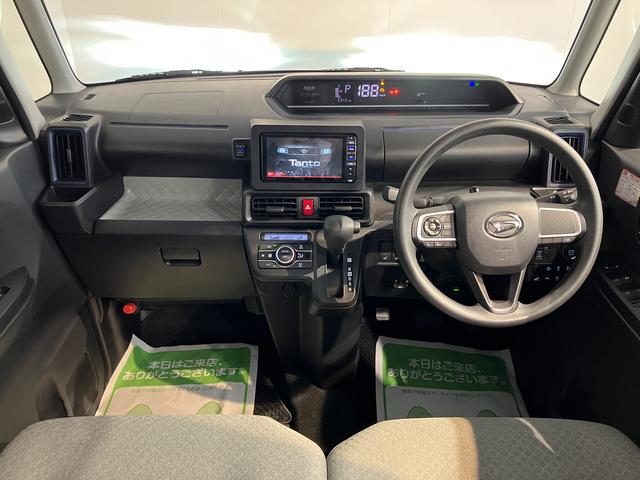 タントX純正ナビ バックモニター フルセグTV CD DVD USB Bluetooth ドラレコ ETC 左側電動スライドドア オートライト LEDヘッドライト プッシュスタート アイドリングストップ(愛媛県)の中古車