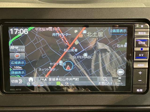 タントX純正ナビ バックモニター フルセグTV CD DVD USB Bluetooth ドラレコ ETC 左側電動スライドドア オートライト LEDヘッドライト プッシュスタート アイドリングストップ(愛媛県)の中古車