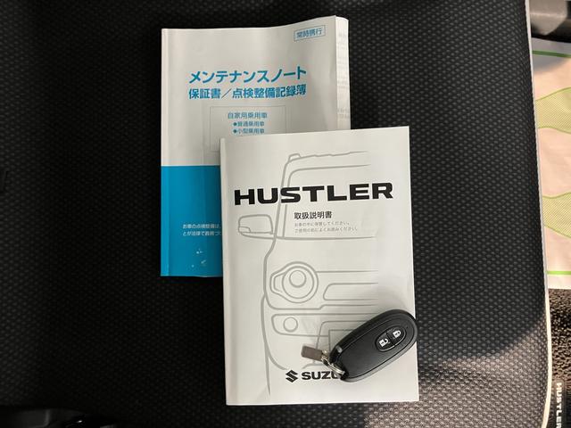 ハスラーＧ社外ナビ　フルセグＴＶ　ＣＤ　ＤＶＤ　ＵＳＢ　Ｂｌｕｅｔｏｏｔｈ　運転席シートヒーター　ベンチシート　プッシュスタート　アイドリングストップ　オートライト　電動格納ドアミラー　キーフリーシステム（愛媛県）の中古車