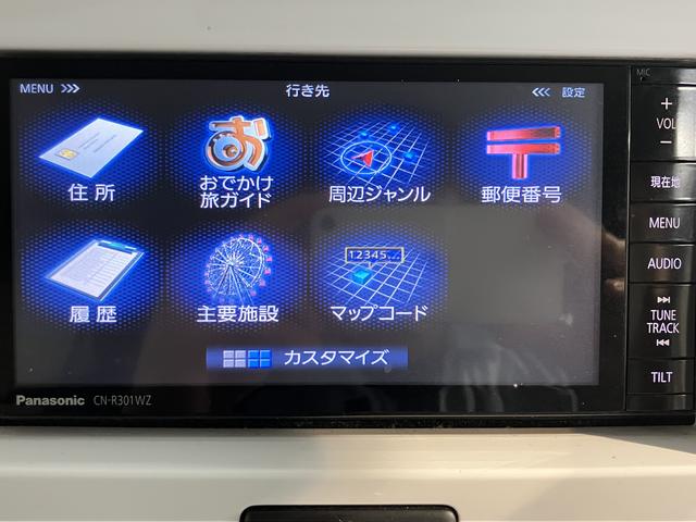 ハスラーＧ社外ナビ　フルセグＴＶ　ＣＤ　ＤＶＤ　ＵＳＢ　Ｂｌｕｅｔｏｏｔｈ　運転席シートヒーター　ベンチシート　プッシュスタート　アイドリングストップ　オートライト　電動格納ドアミラー　キーフリーシステム（愛媛県）の中古車