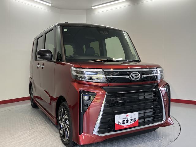 タントカスタムXリミテッドディスプレイオーディオ バックモニター フルセグTV USB Bluetooth 両側電動スライドドア 前席シートヒーター オートライト LEDヘッドライト プッシュスタート アイドリングストップ(愛媛県)の中古車