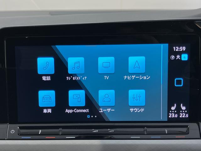 ＶＷ ゴルフＴＤＩアクティブアドバンス純正ナビ　バックモニター　フルセグＴＶ　ＥＴＣ　前席シートヒーター　障害物センサー　クルーズコントロール　ハンドルヒーター　オートライト　ＬＥＤヘッドライト　電動パーキング　アイドリングストップ（愛媛県）の中古車