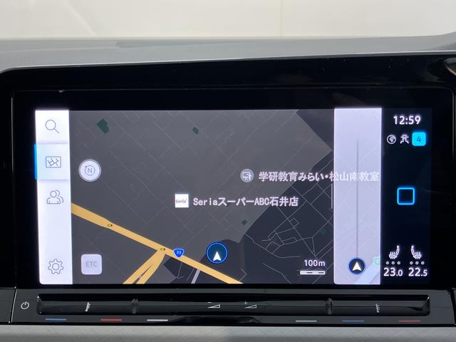 ＶＷ ゴルフＴＤＩアクティブアドバンス純正ナビ　バックモニター　フルセグＴＶ　ＥＴＣ　前席シートヒーター　障害物センサー　クルーズコントロール　ハンドルヒーター　オートライト　ＬＥＤヘッドライト　電動パーキング　アイドリングストップ（愛媛県）の中古車