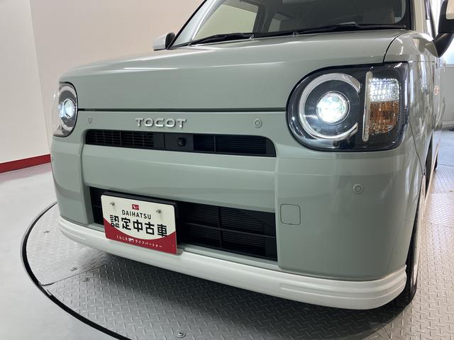 ミラトコットＧ　ＳＡIII２ＷＤ　プッシュスタート　コーナーセンサー　アイドリングストップ　オートライト　オートマチックハイビーム　ＬＥＤヘッドライト　運転席・助手席シートヒーター　純正ＤＶＤチューナー　ＣＤ　ＤＶＤ　ＵＳＢ（愛媛県）の中古車