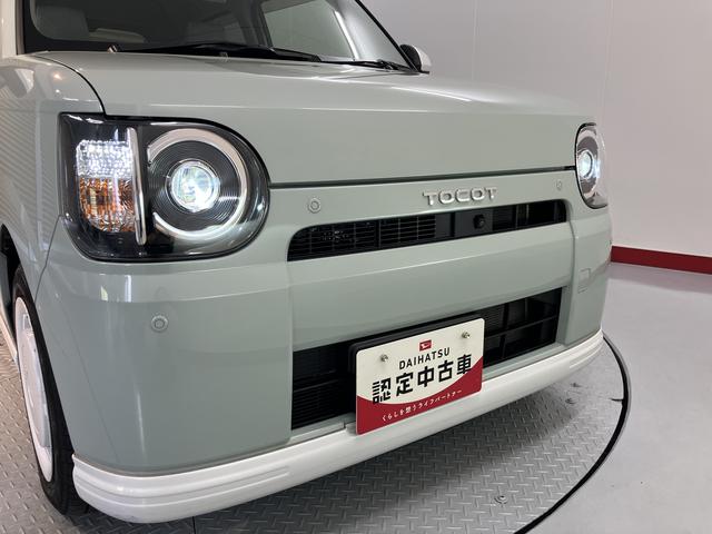 ミラトコットＧ　ＳＡIII２ＷＤ　プッシュスタート　コーナーセンサー　アイドリングストップ　オートライト　オートマチックハイビーム　ＬＥＤヘッドライト　運転席・助手席シートヒーター　純正ＤＶＤチューナー　ＣＤ　ＤＶＤ　ＵＳＢ（愛媛県）の中古車