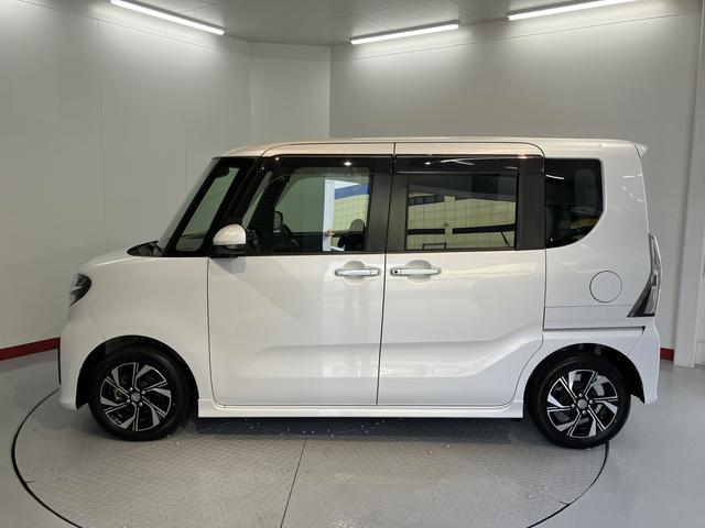 タントカスタムＸプッシュスタート　両側電動スライドドア　アイドリングストップ　オートライト　ＬＥＤヘッドライト　オートマチックハイビーム　アダプティブクルーズコントロール　レーンキープアシスト　ベンチシート　２ＷＤ（愛媛県）の中古車