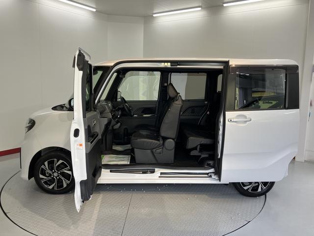 タントカスタムＸプッシュスタート　両側電動スライドドア　アイドリングストップ　オートライト　ＬＥＤヘッドライト　オートマチックハイビーム　アダプティブクルーズコントロール　レーンキープアシスト　ベンチシート　２ＷＤ（愛媛県）の中古車