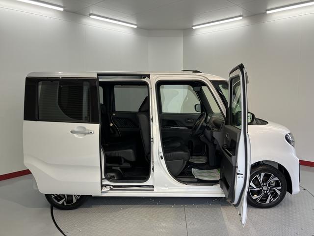 タントカスタムＸプッシュスタート　両側電動スライドドア　アイドリングストップ　オートライト　ＬＥＤヘッドライト　オートマチックハイビーム　アダプティブクルーズコントロール　レーンキープアシスト　ベンチシート　２ＷＤ（愛媛県）の中古車