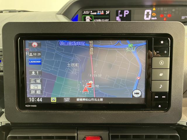 タントカスタムＸプッシュスタート　両側電動スライドドア　アイドリングストップ　オートライト　ＬＥＤヘッドライト　オートマチックハイビーム　アダプティブクルーズコントロール　レーンキープアシスト　ベンチシート　２ＷＤ（愛媛県）の中古車