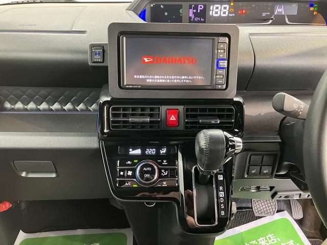 タントカスタムＲＳプッシュスタート　両側電動スライドドア　コーナーセンサー　アイドリングストップ　オートライト　オートマチックハイビーム　ＬＥＤヘッドライト　フロントフォグランプ　運転席・助手席シートヒーター　２ＷＤ（愛媛県）の中古車