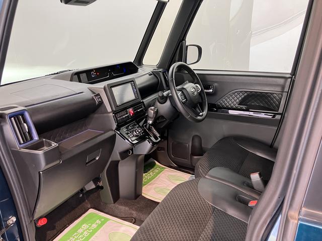 タントカスタムＲＳプッシュスタート　両側電動スライドドア　コーナーセンサー　アイドリングストップ　オートライト　オートマチックハイビーム　ＬＥＤヘッドライト　フロントフォグランプ　運転席・助手席シートヒーター　２ＷＤ（愛媛県）の中古車