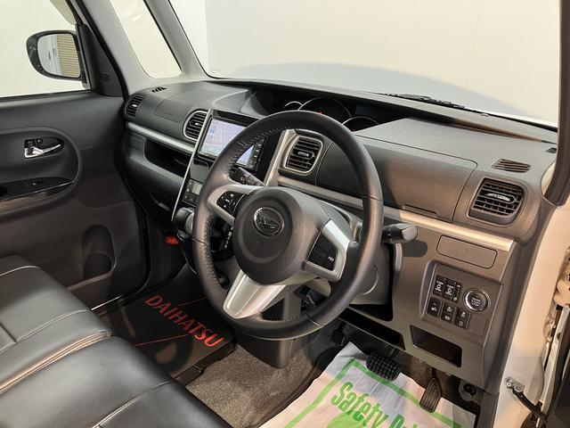 タントカスタムＲＳ　トップエディションＳＡIIIプッシュスタート　両側電動スライドドア　アイドリングストップ　オートライト　オートマチックハイビーム　ＬＥＤヘッドライト　フロントフォグランプ　運転席シートヒーター　ベンチシート　社外ナビ　フルセグ（愛媛県）の中古車