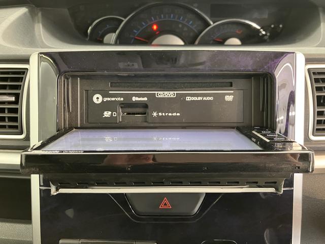 タントカスタムＲＳ　トップエディションＳＡIIIプッシュスタート　両側電動スライドドア　アイドリングストップ　オートライト　オートマチックハイビーム　ＬＥＤヘッドライト　フロントフォグランプ　運転席シートヒーター　ベンチシート　社外ナビ　フルセグ（愛媛県）の中古車