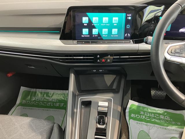 ＶＷ ゴルフＴＤＩアクティブアドバンスプッシュスタート　電動パーキングブレーキ　オートブレーキホールド　ワイヤレス充電　運転席・助手席シートヒーター　アイドリングストップ　アダプティブクルーズコントロール　オートライト　リヤフォグランプ（愛媛県）の中古車