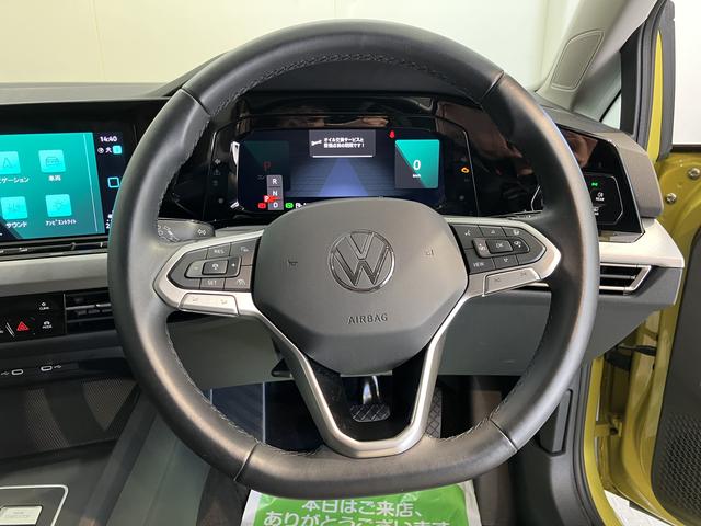 ＶＷ ゴルフＴＤＩアクティブアドバンスプッシュスタート　電動パーキングブレーキ　オートブレーキホールド　ワイヤレス充電　運転席・助手席シートヒーター　アイドリングストップ　アダプティブクルーズコントロール　オートライト　リヤフォグランプ（愛媛県）の中古車
