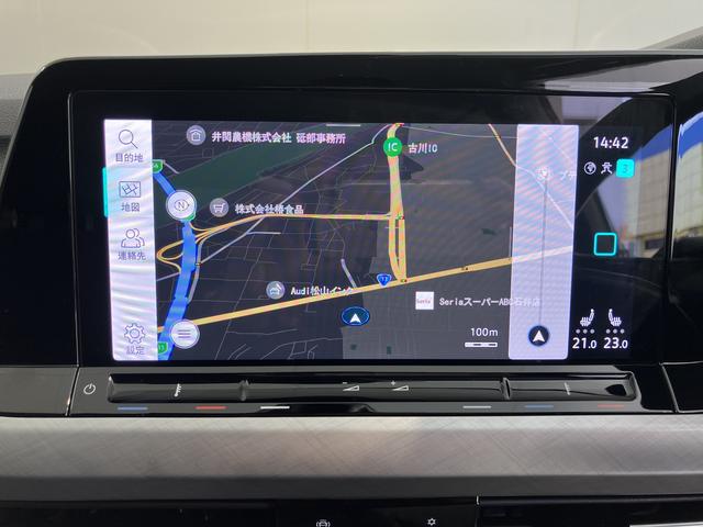 ＶＷ ゴルフＴＤＩアクティブアドバンスプッシュスタート　電動パーキングブレーキ　オートブレーキホールド　ワイヤレス充電　運転席・助手席シートヒーター　アイドリングストップ　アダプティブクルーズコントロール　オートライト　リヤフォグランプ（愛媛県）の中古車