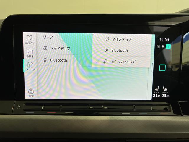 ＶＷ ゴルフＴＤＩアクティブアドバンスプッシュスタート　電動パーキングブレーキ　オートブレーキホールド　ワイヤレス充電　運転席・助手席シートヒーター　アイドリングストップ　アダプティブクルーズコントロール　オートライト　リヤフォグランプ（愛媛県）の中古車