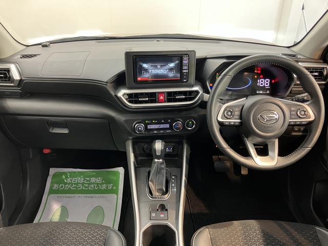 ロッキープレミアムＧメモリーナビ　パノラマモニター　ドライブレコーダー　ＥＴＣ車載器　アダプティブクルーズコントロール　ＬＥＤヘッドライト　フォグランプ　前席シートヒーター　プッシュスタート　スマートアシスト（愛媛県）の中古車