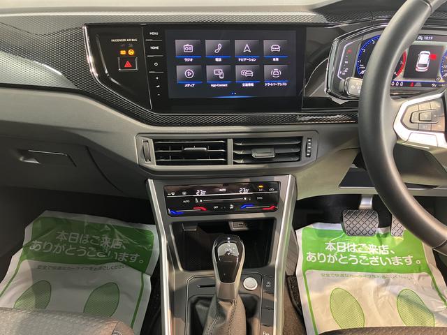 ＶＷ ポロＴＳＩアクティブプッシュスタート　アイドリングストップ　コーナーセンサー　パークアシスト　ワイヤレス充電　アダプティブクルーズコントロール　レーンキープアシスト　オートライト　オートマチックハイビーム　２ＷＤ（愛媛県）の中古車