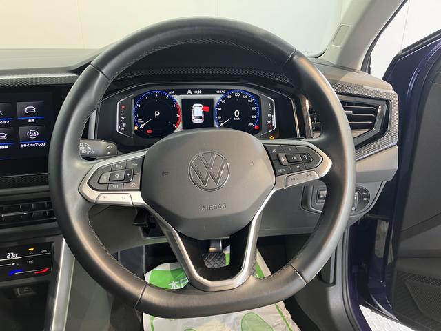 ＶＷ ポロＴＳＩアクティブプッシュスタート　アイドリングストップ　コーナーセンサー　パークアシスト　ワイヤレス充電　アダプティブクルーズコントロール　レーンキープアシスト　オートライト　オートマチックハイビーム　２ＷＤ（愛媛県）の中古車