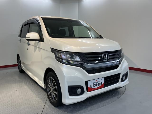 Ｎ−ＷＧＮカスタムＧ・Ａパッケージ純正ナビ　バックモニター　フルセグＴＶ　ＣＤ　ＤＶＤ　Ｂｌｕｅｔｏｏｔｈ　オートライト　ディスチャージヘッドライト　クキーフリーシステム　プッシュスタート　アイドリングストップ　電動格納ドアミラー（愛媛県）の中古車