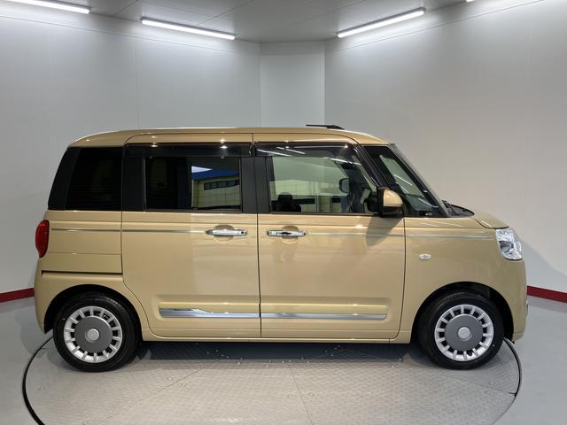 ムーヴキャンバスセオリーＧターボプッシュスタート　ベンチシート　両側電動スライドドア　コーナーセンサー　アイドリングストップ　オートライト　オートマチックハイビーム　ＬＥＤヘッドライト　フロントフォグランプ　電動パーキングブレーキ（愛媛県）の中古車