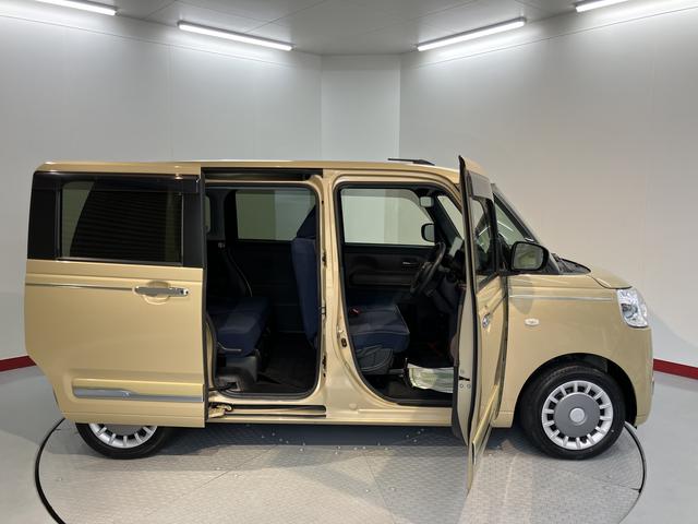 ムーヴキャンバスセオリーＧターボプッシュスタート　ベンチシート　両側電動スライドドア　コーナーセンサー　アイドリングストップ　オートライト　オートマチックハイビーム　ＬＥＤヘッドライト　フロントフォグランプ　電動パーキングブレーキ（愛媛県）の中古車