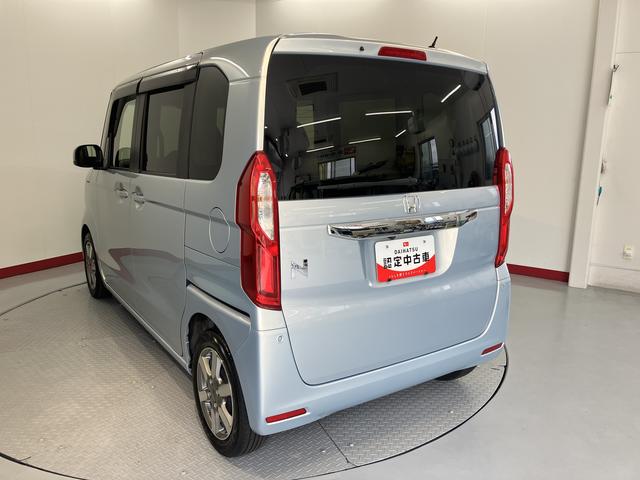 N−BOXG・EXターボホンダセンシングプッシュスタート 両側電動スライドドア アダプティブクルーズコントロール オートライト オートマチックハイビーム LEDヘッドライト レーンアシスト 社外DVDチューナー バックカメラ 社外ドラレコ(愛媛県)の中古車