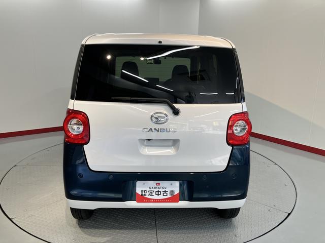 ムーヴキャンバスストライプスＧプッシュスタート　両側電動スライドドア　コーナーセンサー　アイドリングストップ　オートマチックハイビーム　ＬＥＤヘッドライト　フロントフォグランプ　電動パーキングブレーキ　オートブレーキホールド（愛媛県）の中古車
