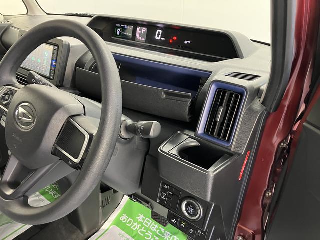 タントＸプッシュスタート　片側電動スライドドア　コーナーセンサー　アイドリングストップ　オートライト　ＬＥＤヘッドライト　オートマチックハイビーム　ベンチシート　運転席・助手席シートヒーター　純正ナビ　ＥＴＣ（愛媛県）の中古車