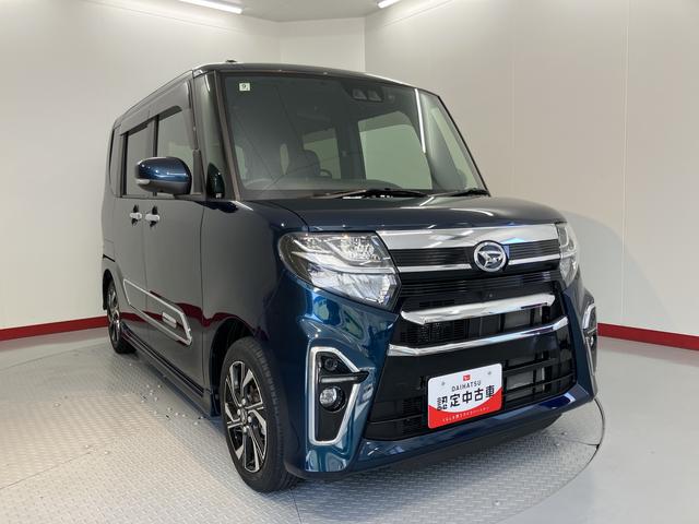 タントカスタムXプッシュスタート 両側電動スライドドア コーナーセンサー オートライト オートマチックハイビーム LEDヘッドライト フロントフォグランプ ベンチシート 運転席・助手席シートヒーター レーンアシスト(愛媛県)の中古車