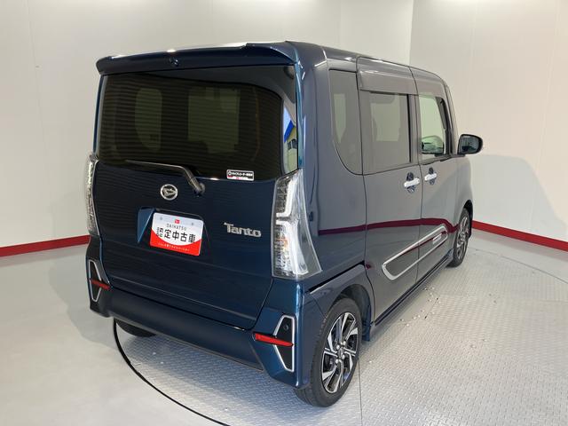 タントカスタムXプッシュスタート 両側電動スライドドア コーナーセンサー オートライト オートマチックハイビーム LEDヘッドライト フロントフォグランプ ベンチシート 運転席・助手席シートヒーター レーンアシスト(愛媛県)の中古車