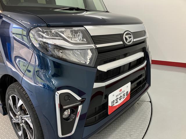 タントカスタムXプッシュスタート 両側電動スライドドア コーナーセンサー オートライト オートマチックハイビーム LEDヘッドライト フロントフォグランプ ベンチシート 運転席・助手席シートヒーター レーンアシスト(愛媛県)の中古車