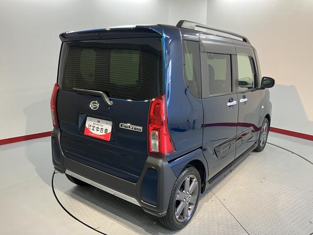 タントファンクロスターボ純正ナビ パノラマモニター フルセグTV CD DVD USB Bluetooth 両側電動スライドドア 前席シートヒーター クルーズコントロール オートライト LEDヘッドライト 障害物センサー(愛媛県)の中古車