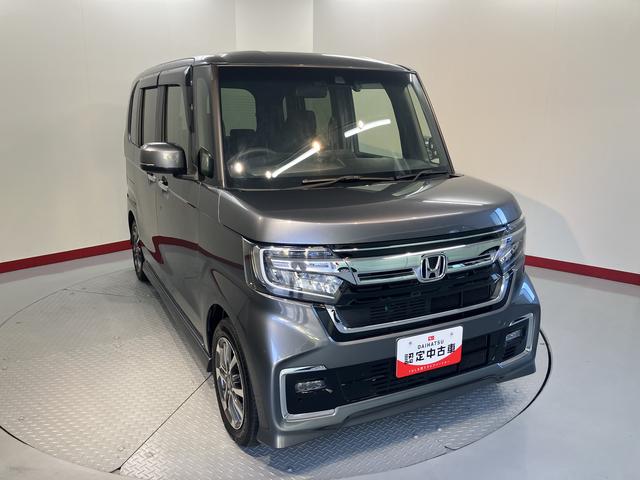 Ｎ−ＢＯＸカスタムＬ両側電動スライドドア　メモリーナビ　バックカメラ　フルセグＴＶ　ＥＴＣ車載器　クルーズコントロール　ドライブレコーダー　プッシュスタート　ＬＥＤヘッドライト　フォグランプ　ホンダセンシング（愛媛県）の中古車