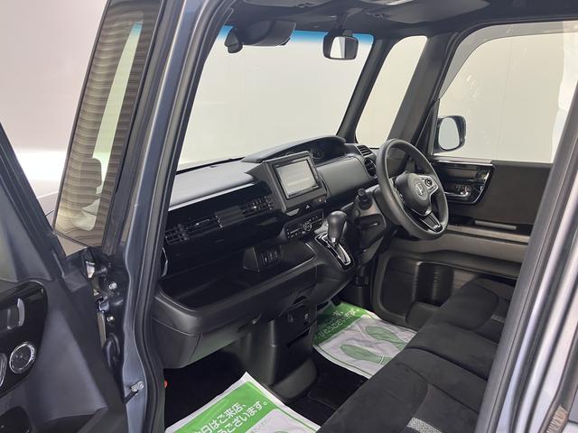 Ｎ−ＢＯＸカスタムＬ両側電動スライドドア　メモリーナビ　バックカメラ　フルセグＴＶ　ＥＴＣ車載器　クルーズコントロール　ドライブレコーダー　プッシュスタート　ＬＥＤヘッドライト　フォグランプ　ホンダセンシング（愛媛県）の中古車