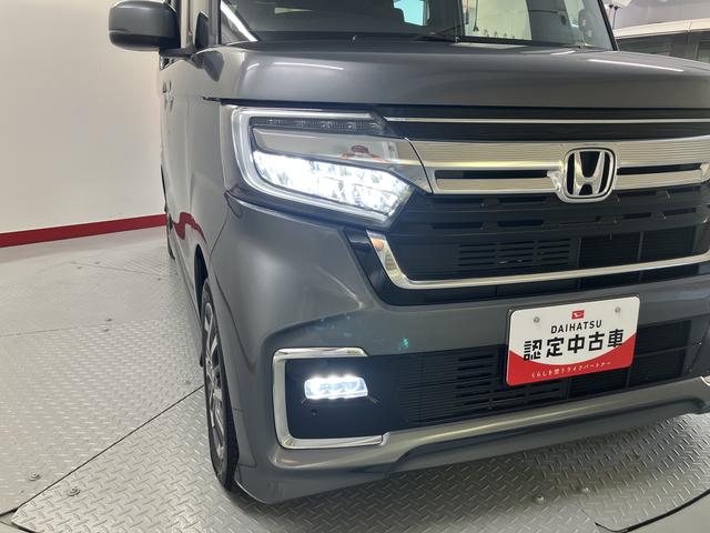 Ｎ−ＢＯＸカスタムＬ両側電動スライドドア　メモリーナビ　バックカメラ　フルセグＴＶ　ＥＴＣ車載器　クルーズコントロール　ドライブレコーダー　プッシュスタート　ＬＥＤヘッドライト　フォグランプ　ホンダセンシング（愛媛県）の中古車