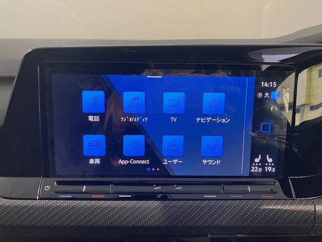 ＶＷ ゴルフＴＤＩ　Ｒラインプッシュスタート　電動パーキングブレーキ　オートブレーキホールド　パークアシスト　運転席・助手席シートヒーター　アイドリングストップ　アダプティブクルーズコントロール　レーンアシストワイヤレス充電（愛媛県）の中古車