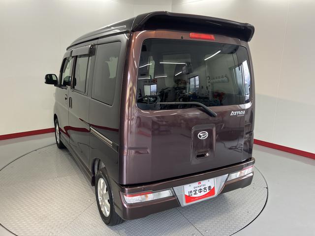 アトレーワゴンカスタムターボRSリミテッド SAIIIメモリーナビ フルセグTV ETC車載器 片側電動スライドドア ナビ連動ドライブレコーダー LEDヘッドライト フォグランプ 電動格納ドアミラー アルミホイール スマートアシストIII(愛媛県)の中古車