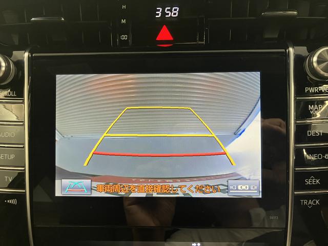 ハリアーエレガンス純正ナビ バックカメラ ETC車載器 フルセグTV 社外ドライブレコーダー プッシュスタート オートライト LEDヘッドライト フォグランプ 電動格納ドアミラー ABS カーテンエアバック(愛媛県)の中古車