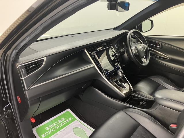 ハリアーエレガンス純正ナビ バックカメラ ETC車載器 フルセグTV 社外ドライブレコーダー プッシュスタート オートライト LEDヘッドライト フォグランプ 電動格納ドアミラー ABS カーテンエアバック(愛媛県)の中古車
