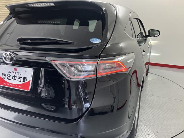 ハリアーエレガンス純正ナビ バックカメラ ETC車載器 フルセグTV 社外ドライブレコーダー プッシュスタート オートライト LEDヘッドライト フォグランプ 電動格納ドアミラー ABS カーテンエアバック(愛媛県)の中古車