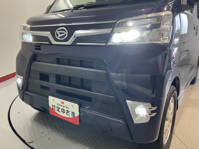 アトレーワゴンカスタムターボＲＳリミテッド　ＳＡIII４ＷＤ　アイドリングストップ　オートマチックハイビーム　ＬＥＤヘッドライト　フロントフォグランプ　片側電動スライドドア　ＥＴＣ車載器　純正アルミホイール　純正ＤＶＤチューナー　バックカメラ（愛媛県）の中古車